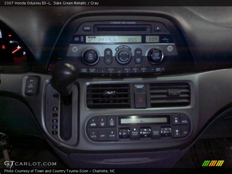 Slate Green Metallic / Gray 2007 Honda Odyssey EX-L