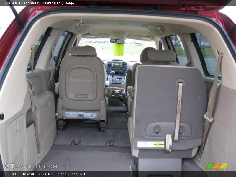 Claret Red / Beige 2009 Kia Sedona LX