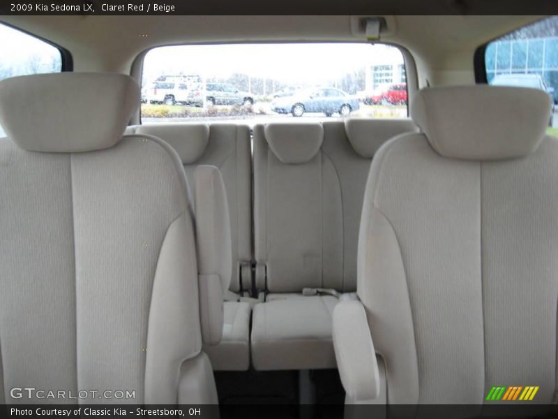 Claret Red / Beige 2009 Kia Sedona LX