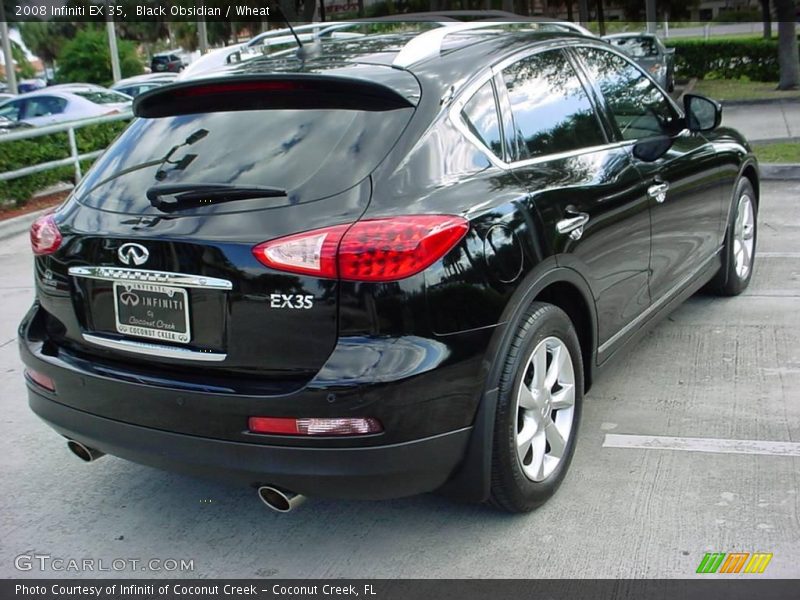 Black Obsidian / Wheat 2008 Infiniti EX 35