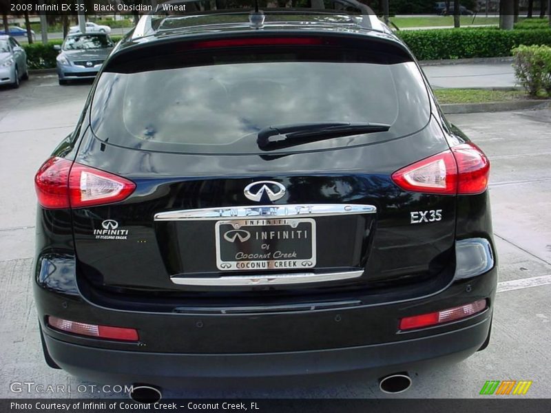 Black Obsidian / Wheat 2008 Infiniti EX 35
