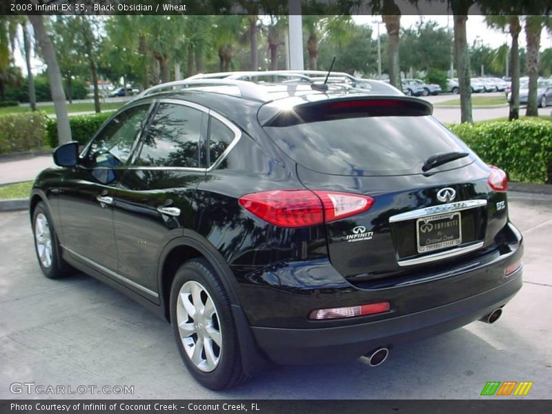Black Obsidian / Wheat 2008 Infiniti EX 35
