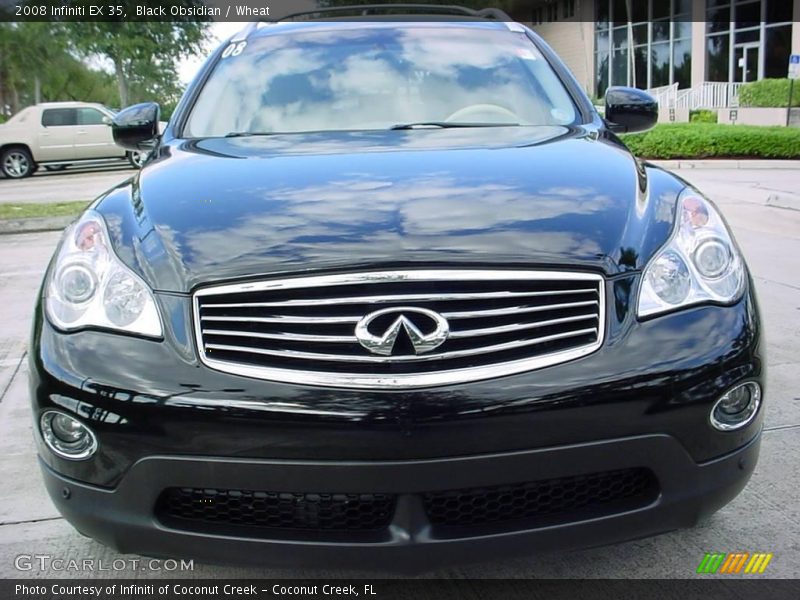 Black Obsidian / Wheat 2008 Infiniti EX 35