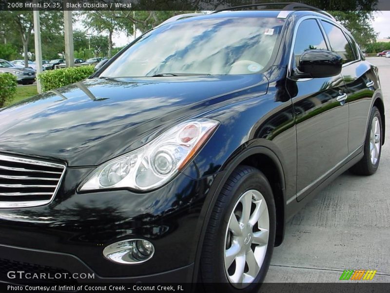 Black Obsidian / Wheat 2008 Infiniti EX 35