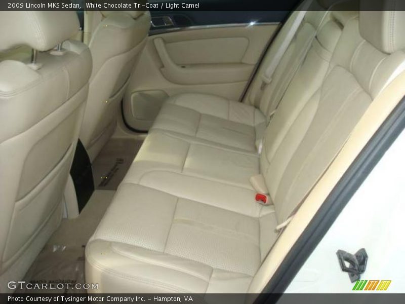 White Chocolate Tri-Coat / Light Camel 2009 Lincoln MKS Sedan