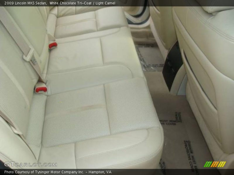 White Chocolate Tri-Coat / Light Camel 2009 Lincoln MKS Sedan