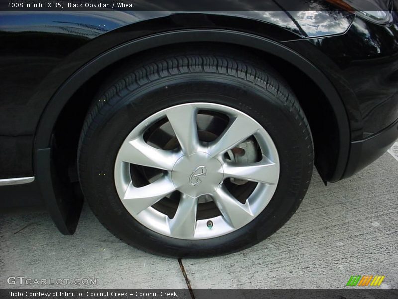 Black Obsidian / Wheat 2008 Infiniti EX 35