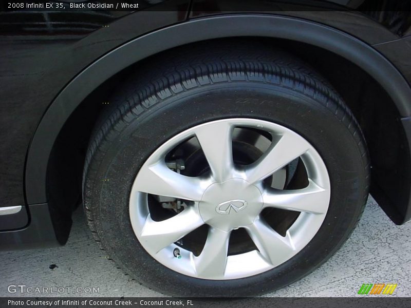 Black Obsidian / Wheat 2008 Infiniti EX 35