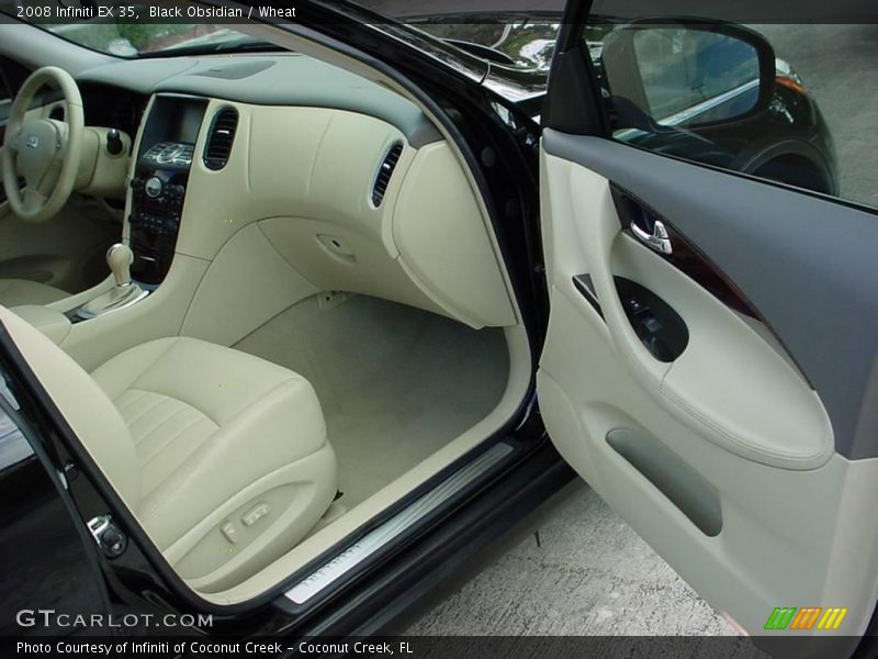 Black Obsidian / Wheat 2008 Infiniti EX 35