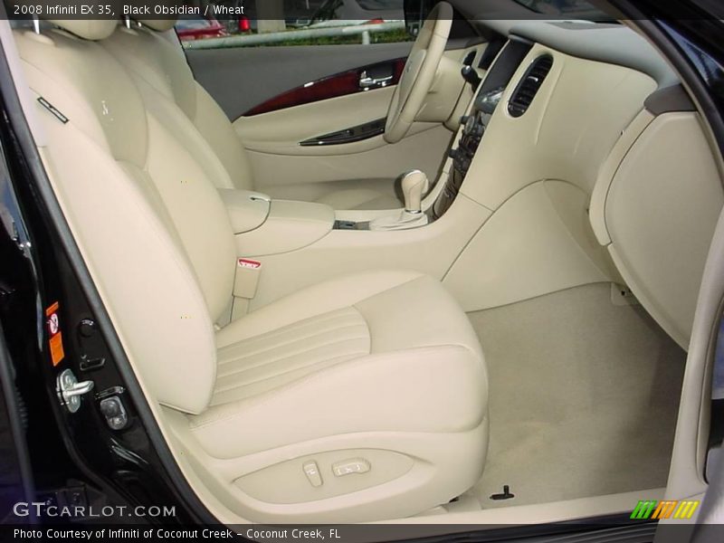 Black Obsidian / Wheat 2008 Infiniti EX 35