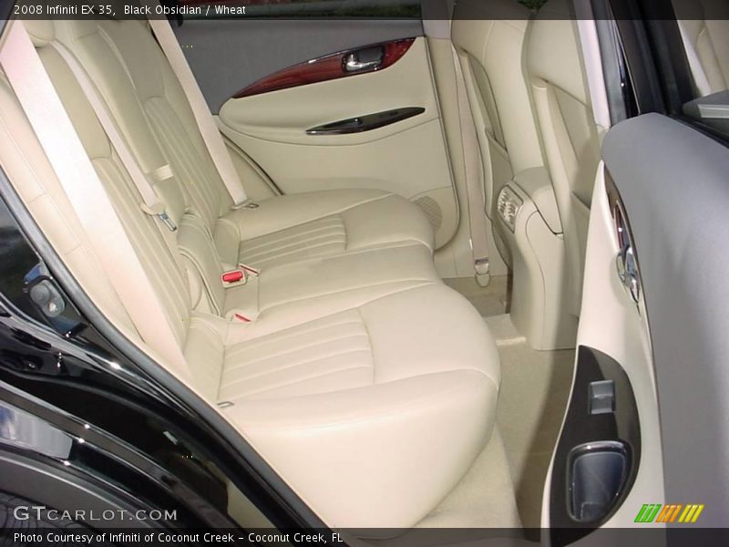 Black Obsidian / Wheat 2008 Infiniti EX 35