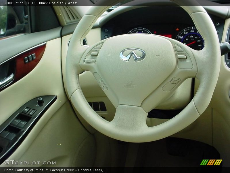 Black Obsidian / Wheat 2008 Infiniti EX 35