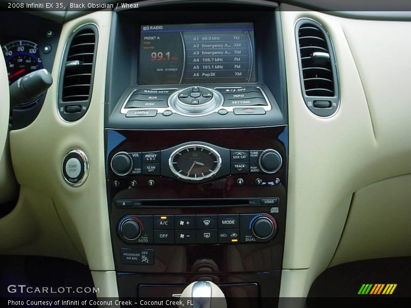 Black Obsidian / Wheat 2008 Infiniti EX 35