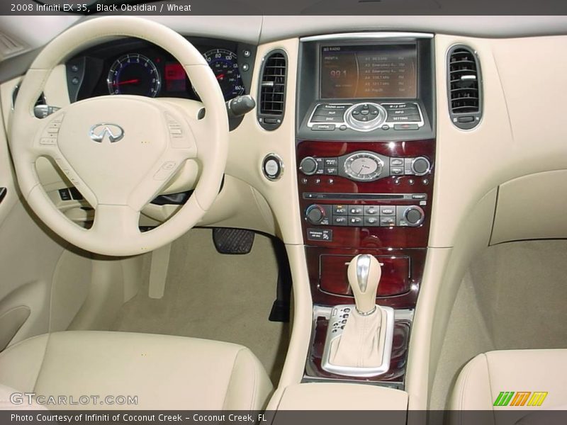 Black Obsidian / Wheat 2008 Infiniti EX 35