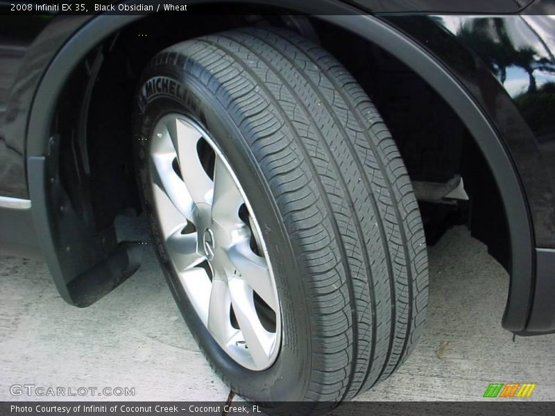 Black Obsidian / Wheat 2008 Infiniti EX 35