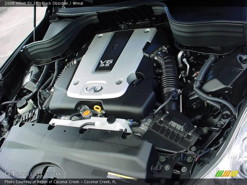 Black Obsidian / Wheat 2008 Infiniti EX 35