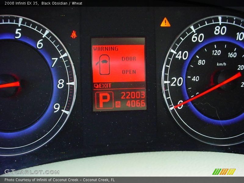 Black Obsidian / Wheat 2008 Infiniti EX 35