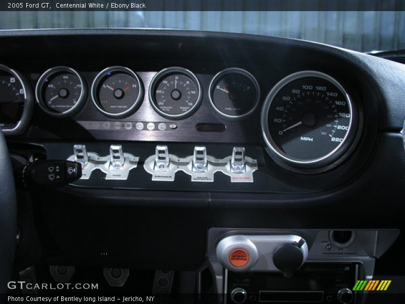 Centennial White / Ebony Black 2005 Ford GT