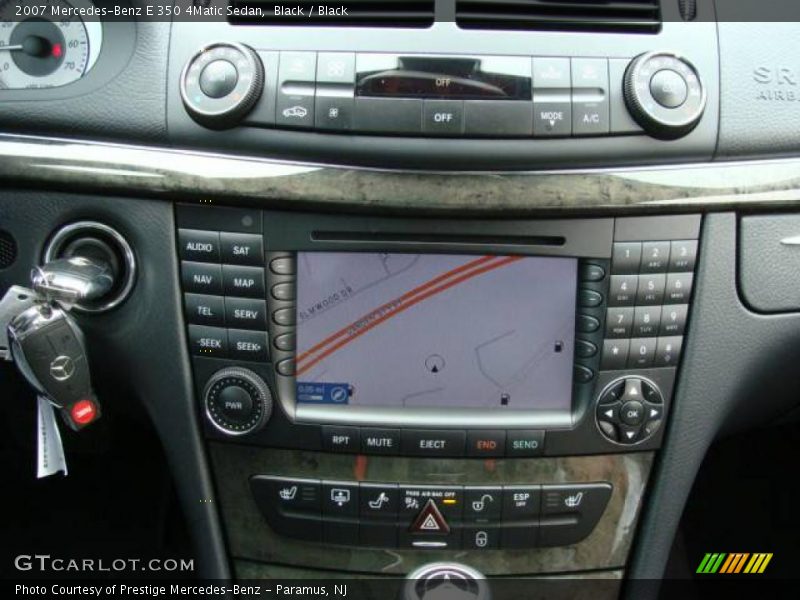 Black / Black 2007 Mercedes-Benz E 350 4Matic Sedan