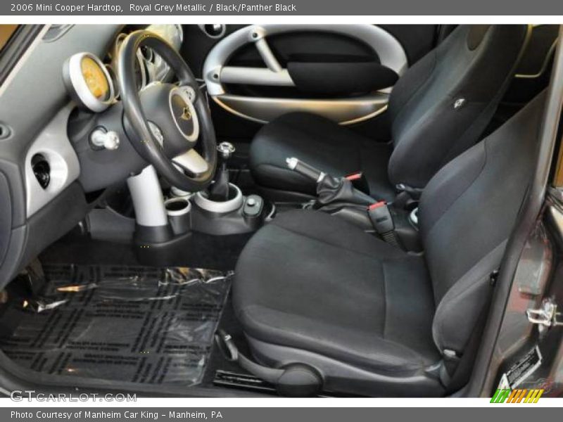 Royal Grey Metallic / Black/Panther Black 2006 Mini Cooper Hardtop