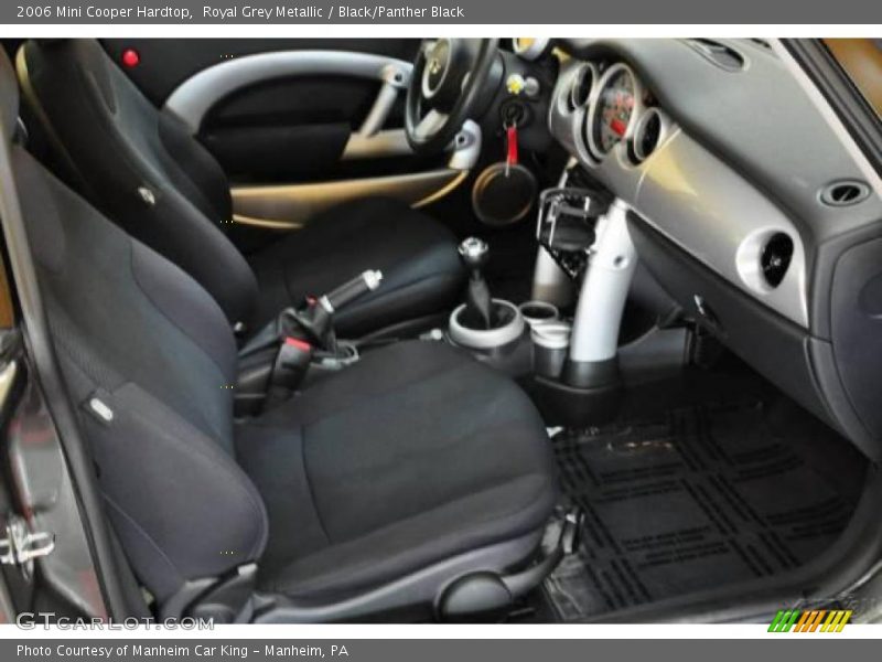 Royal Grey Metallic / Black/Panther Black 2006 Mini Cooper Hardtop