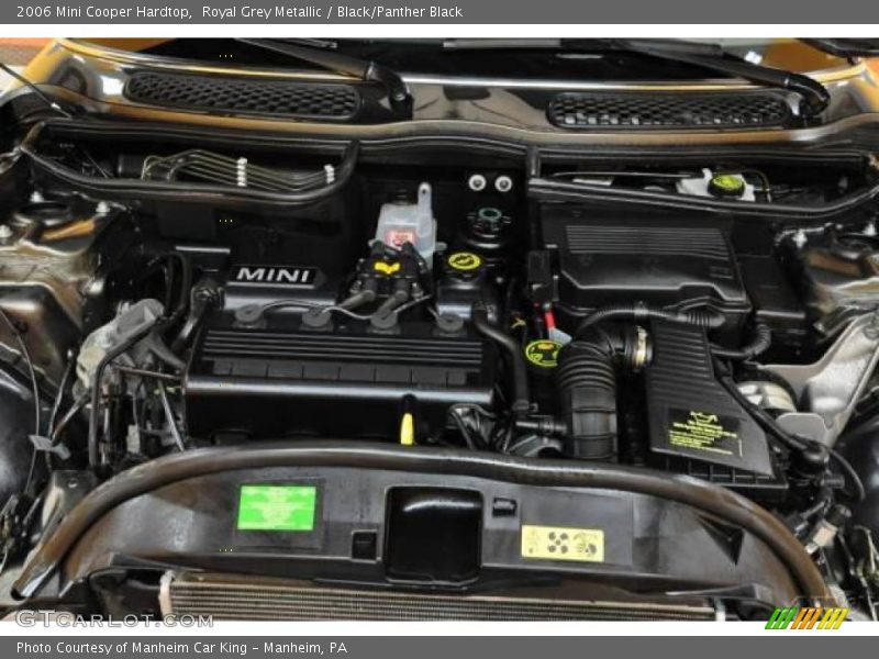 Royal Grey Metallic / Black/Panther Black 2006 Mini Cooper Hardtop