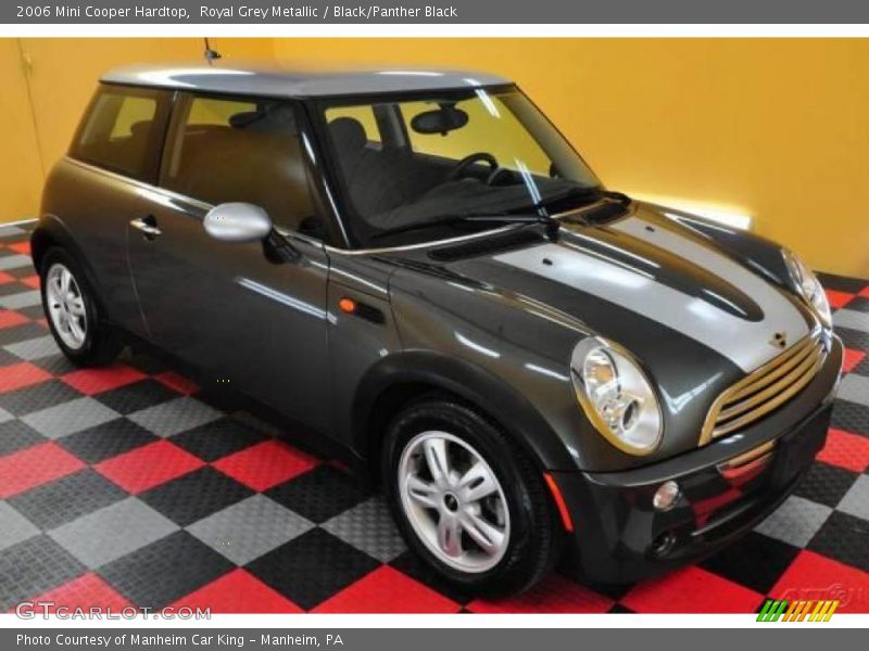 Royal Grey Metallic / Black/Panther Black 2006 Mini Cooper Hardtop