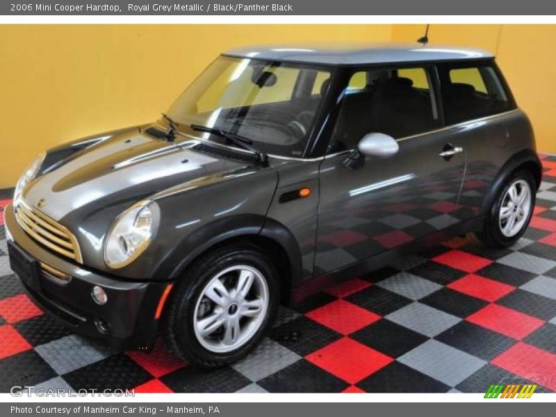 Royal Grey Metallic / Black/Panther Black 2006 Mini Cooper Hardtop