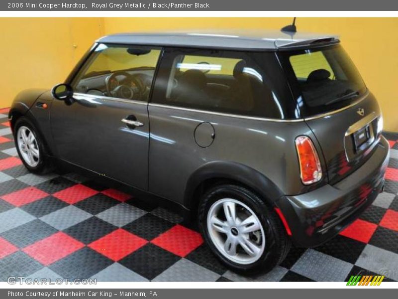 Royal Grey Metallic / Black/Panther Black 2006 Mini Cooper Hardtop