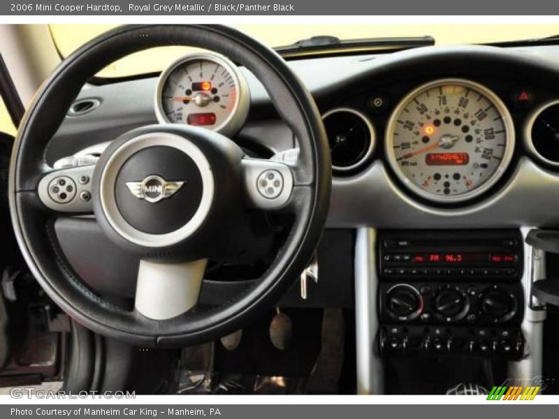 Royal Grey Metallic / Black/Panther Black 2006 Mini Cooper Hardtop