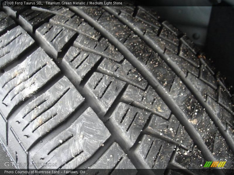 Titanium Green Metallic / Medium Light Stone 2008 Ford Taurus SEL