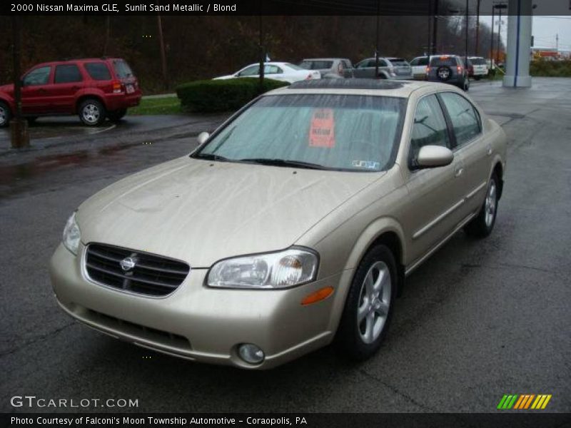 Sunlit Sand Metallic / Blond 2000 Nissan Maxima GLE