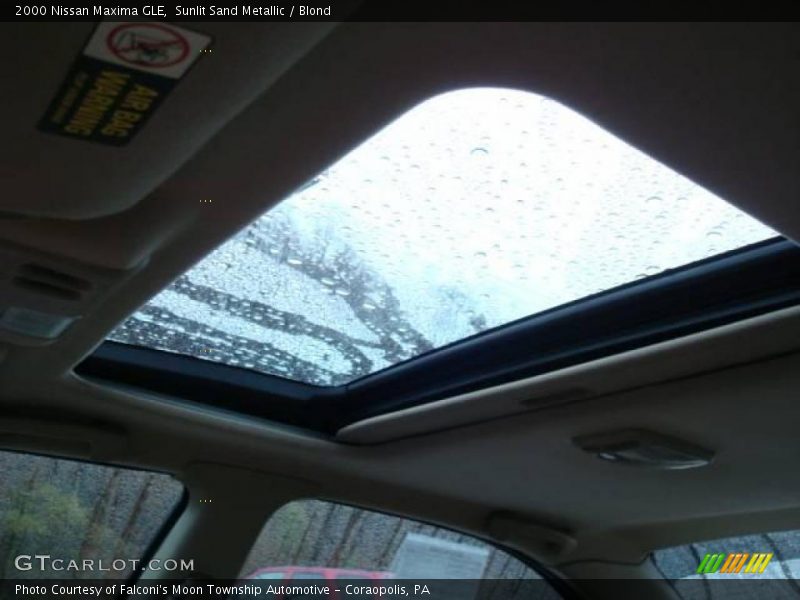 Sunlit Sand Metallic / Blond 2000 Nissan Maxima GLE