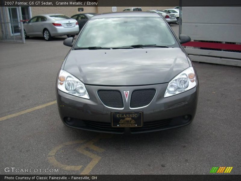 Granite Metallic / Ebony 2007 Pontiac G6 GT Sedan