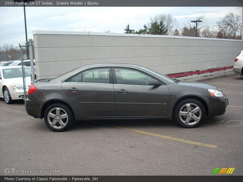 Granite Metallic / Ebony 2007 Pontiac G6 GT Sedan