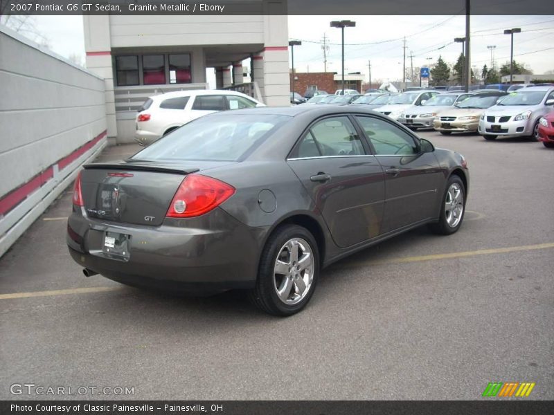 Granite Metallic / Ebony 2007 Pontiac G6 GT Sedan