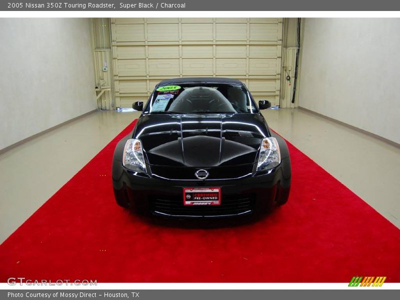 Super Black / Charcoal 2005 Nissan 350Z Touring Roadster