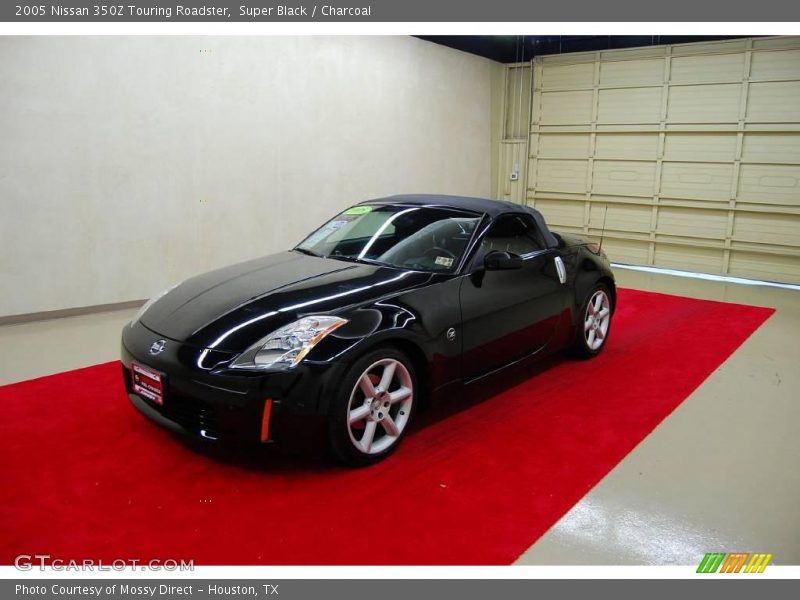 Super Black / Charcoal 2005 Nissan 350Z Touring Roadster