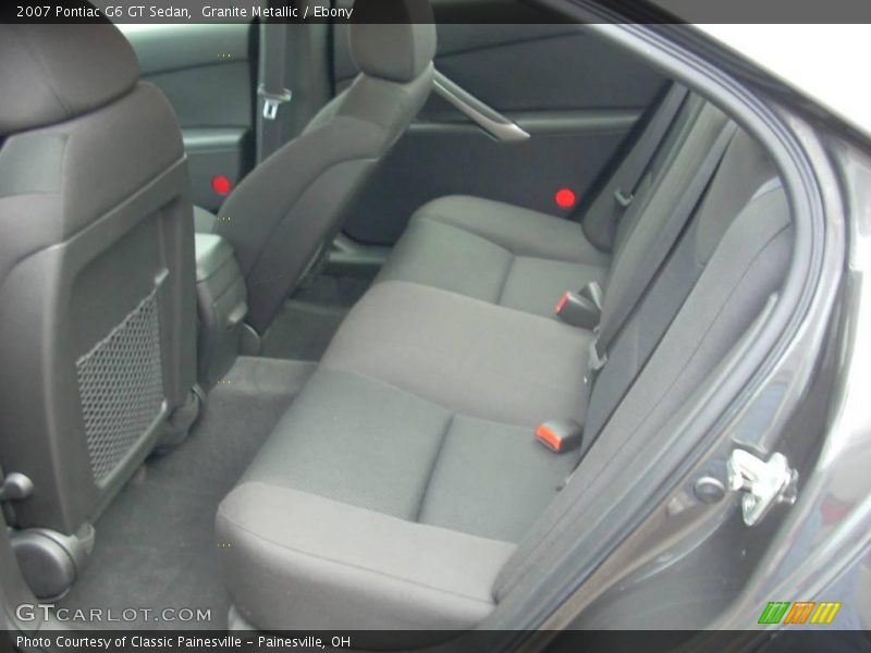 Granite Metallic / Ebony 2007 Pontiac G6 GT Sedan