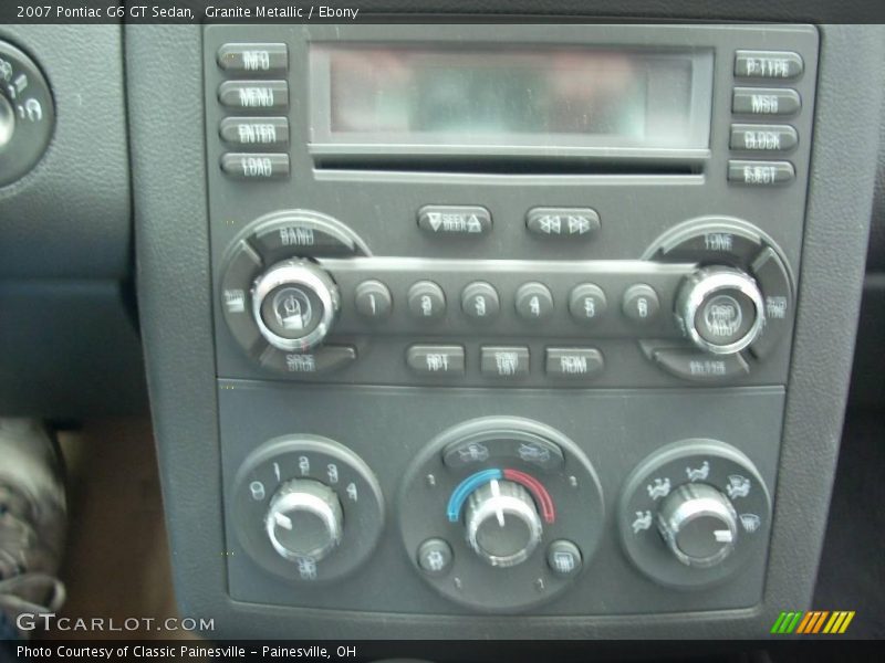 Granite Metallic / Ebony 2007 Pontiac G6 GT Sedan