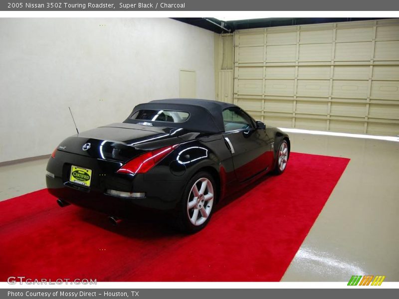 Super Black / Charcoal 2005 Nissan 350Z Touring Roadster