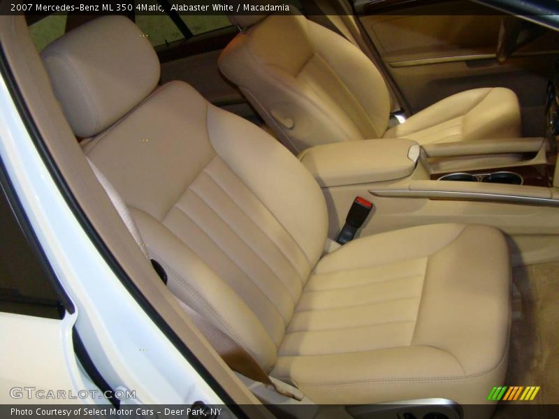 Alabaster White / Macadamia 2007 Mercedes-Benz ML 350 4Matic