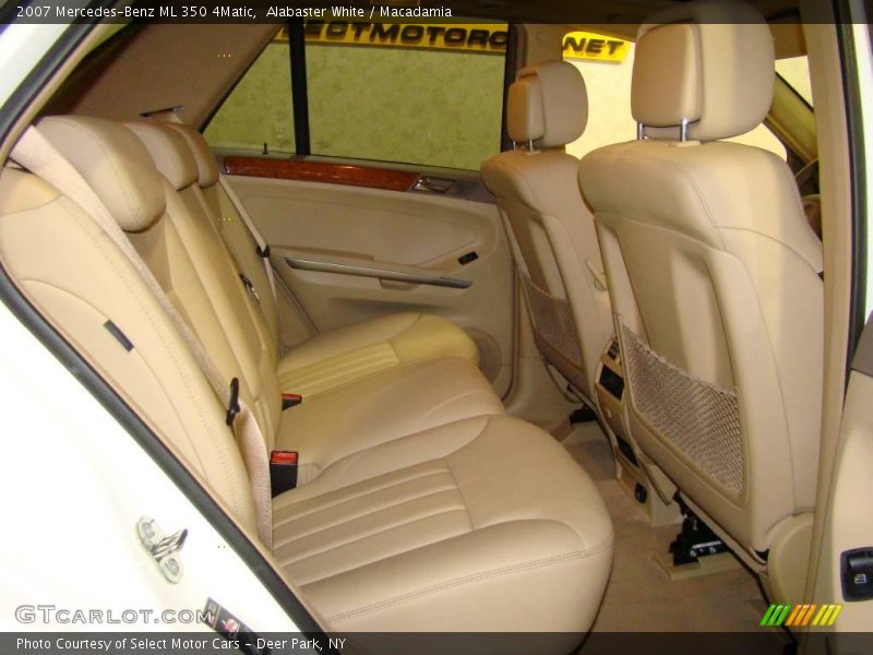 Alabaster White / Macadamia 2007 Mercedes-Benz ML 350 4Matic