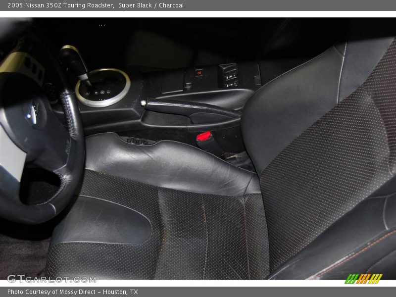 Super Black / Charcoal 2005 Nissan 350Z Touring Roadster