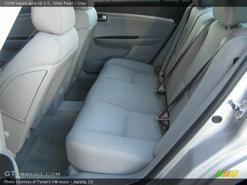 Silver Pearl / Gray 2008 Saturn Aura XE 3.5