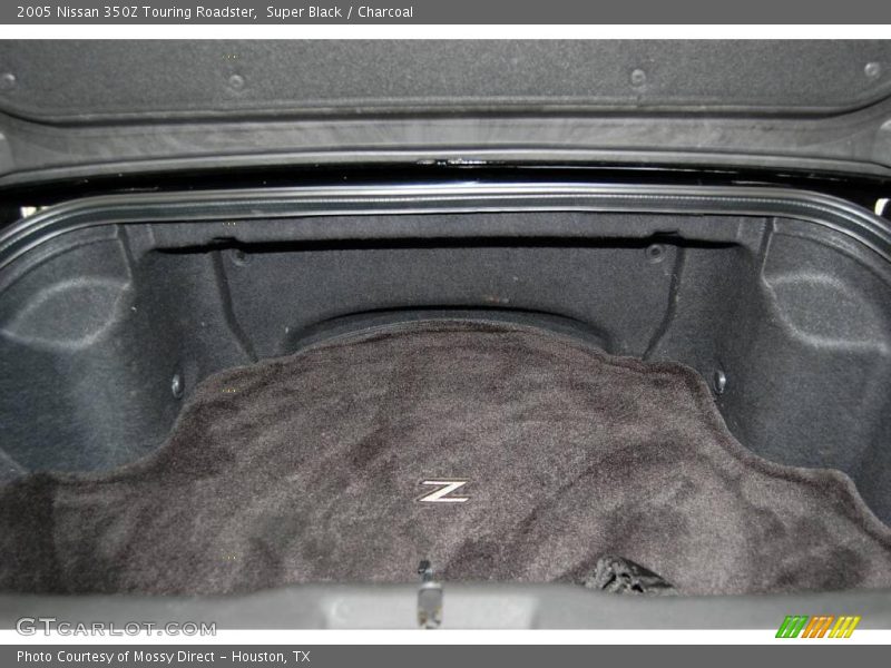 Super Black / Charcoal 2005 Nissan 350Z Touring Roadster
