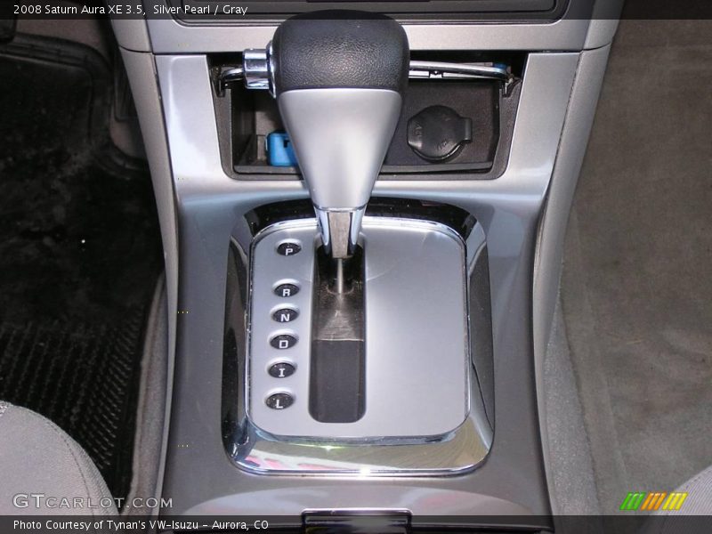 Silver Pearl / Gray 2008 Saturn Aura XE 3.5
