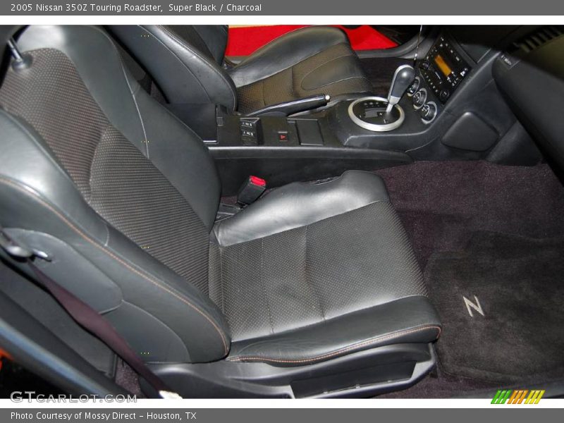 Super Black / Charcoal 2005 Nissan 350Z Touring Roadster