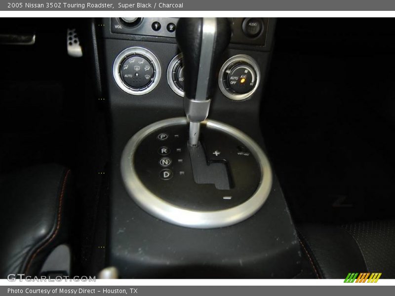 Super Black / Charcoal 2005 Nissan 350Z Touring Roadster