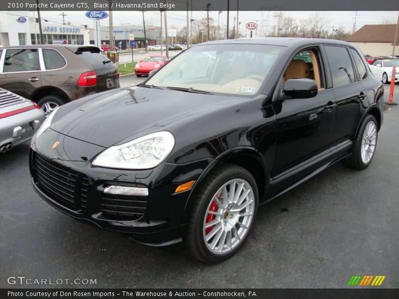 Black / Havanna/Sand Beige 2010 Porsche Cayenne GTS